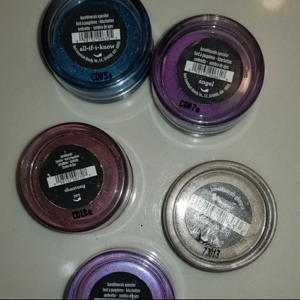 Bare minerals loose pigments